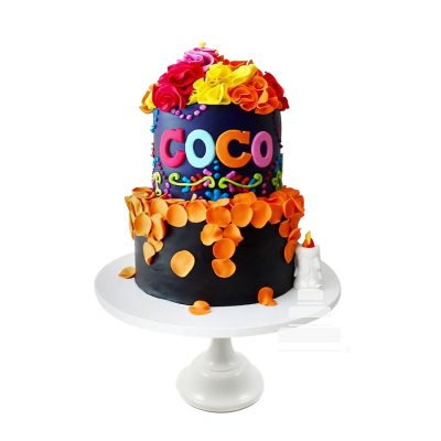 Coco cake, pastel para el día de muertos
