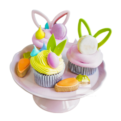 Easter Bunny Cupcakes - cupcakes de conejo de pascua