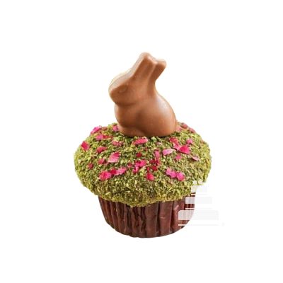 Chocolate Bunny Cupcakes, cupcakes con conejito turín
