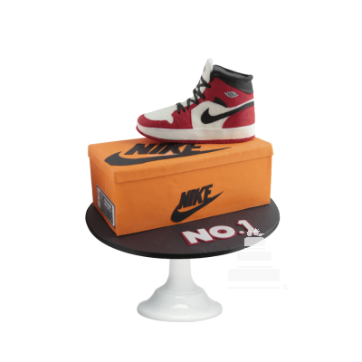 Jordan , pastel con forma de tennis Jordan Nike