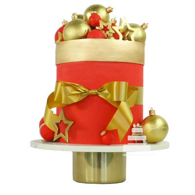 Sweet Christmas Decorations Cake, Pastel navideño