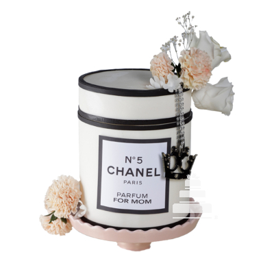 Mom's Chanel Charm Cake