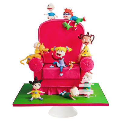 Rugrats birthday cake - Pastel de cumpleaños de Rugrats