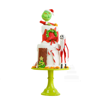 Pastel de Jack y El Grinch - Jack Skellington and The Grinch Cake