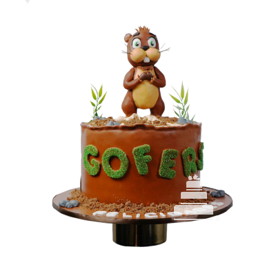 Gofers Cake - Pastel personaje de ardilla