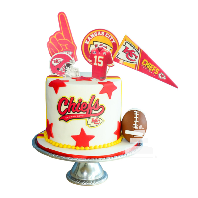 Pastel Kansas City Chiefs - Kansas City Chiefs Cake