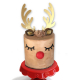 Rudolph Red Nose, pastel decorado de reno nariz roja
