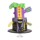Batman retro, pastel con diseño retro de guasón y batman