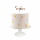 SWEET SOPHIA, pastel de cumpleaños con decoración de puntos