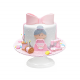 GRANDMA CAKE, pastel con hilos y decoración comestible para cumpleaños