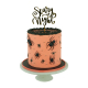 Sweet spider cake, pastel de araña