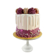Love Drip Cake, pastel con decoración dulce para cumpleaños