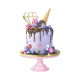 Birthday Bash Cake, 5 kits para decorar pasteles en tu evento
