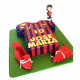 Barça Fan, pastel decorado para los fanáticos del Barcelona