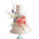 Lavish bouquet, Pastel con ramo de flores para boda