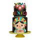 Lele Mexican Doll Cake, Pastel de muñeca Lele