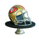Pastel Casco de Fútbol Americano - Kansas City Chiefs Helmet Cake