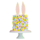 Pastel con Orejas del Conejo Pascua - Cake with Easter Bunny Ears