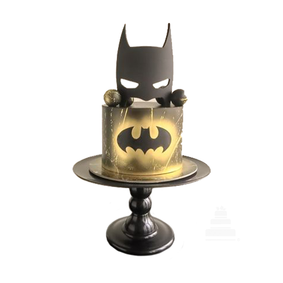 The knight of the night - pastel decorado de Batman para cumpleaños