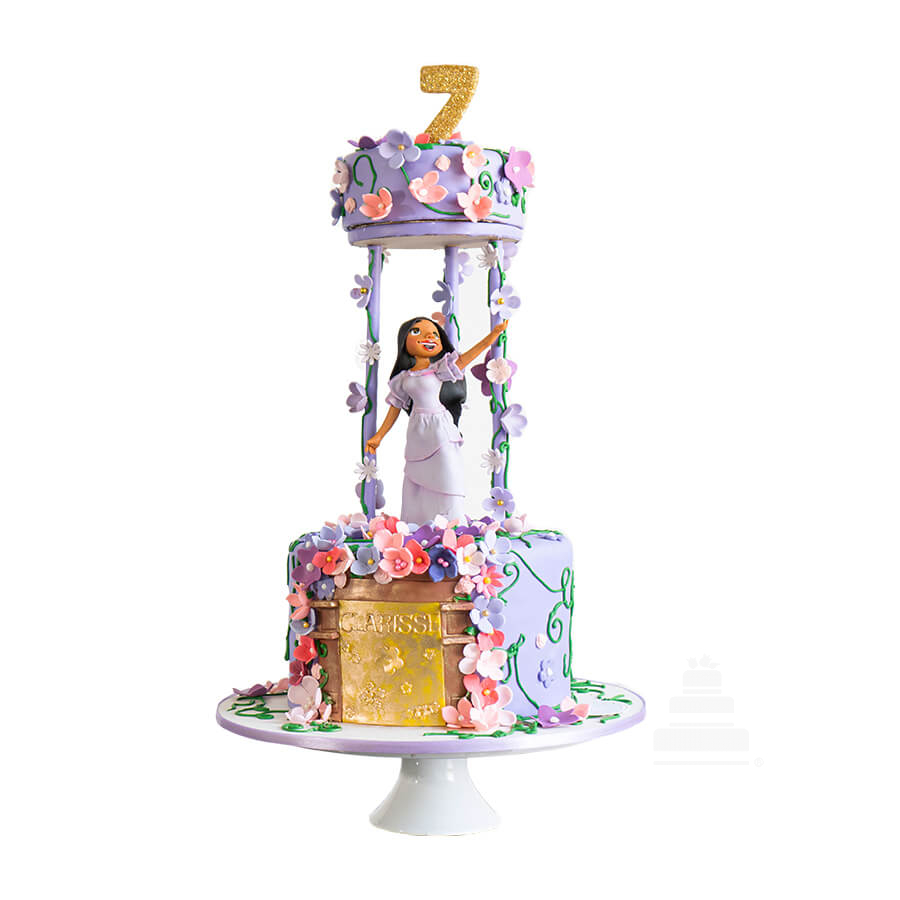 Isabella's swing, pastel decorado de la película Encanto