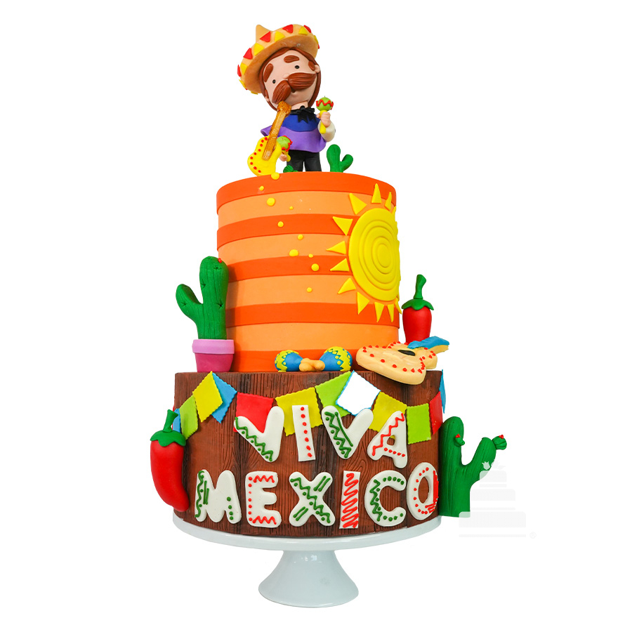 Pastel mexicano, charro mexicano de fiestas patrias