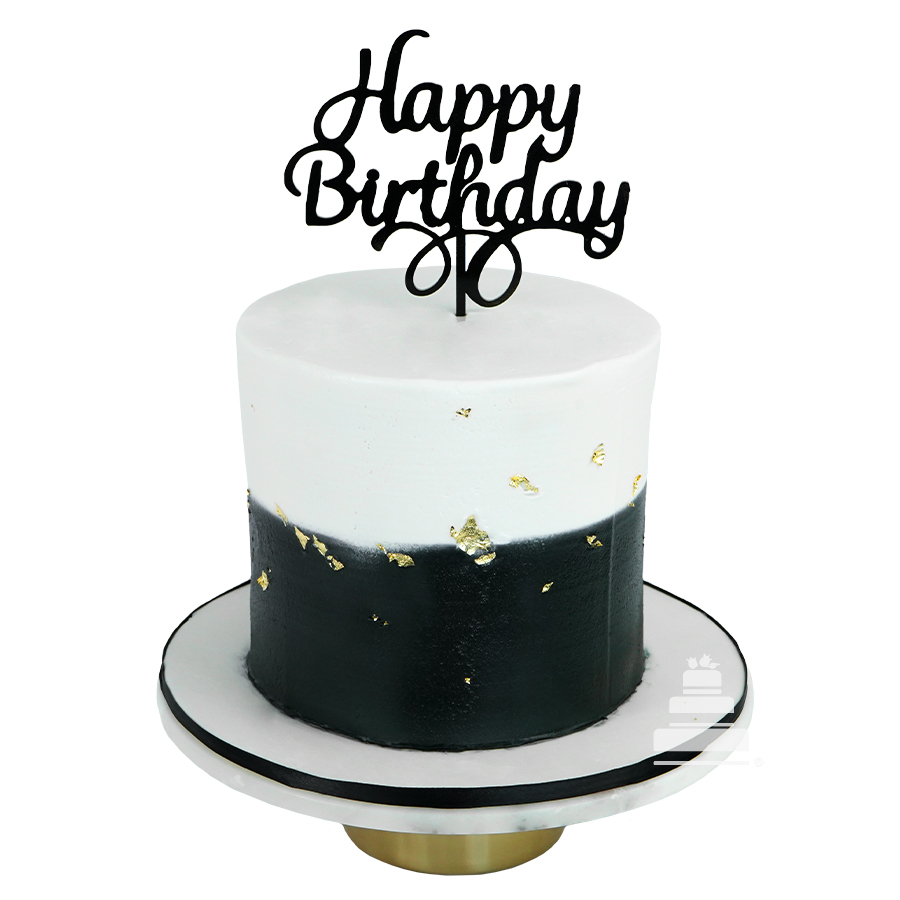 Cake Topper Happy Birthday Acrilico Mini – El Mundo de la Repostería