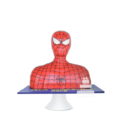 Spider-Man 3D, pastel increíble del busto del hombre araña 