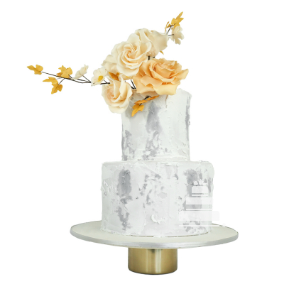 Roses floral cake, pastel con flores de azúcar