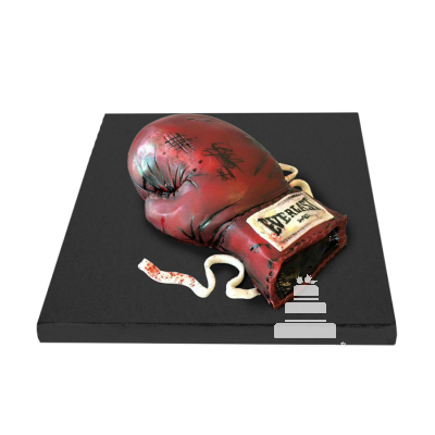Boxing glove cake, pastel decorado de guante de box Everlast