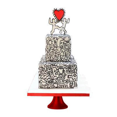 Keith Haring Cake, Pastel de XV años