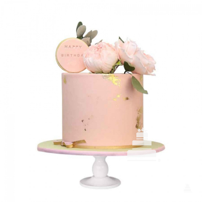 pastel con peonias, ideal regalo de cumpleaños de L autrichienne