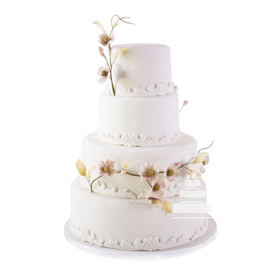 Provenzal francés, pastel decorado para boda rúestico y romántico
