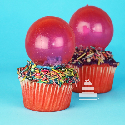 Bubblepop Cupcakes, cupcakes decorados de cumpleaños