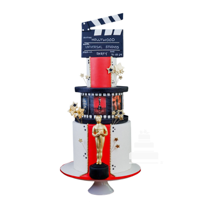 Pastel Alfombra Roja Óscars - Oscars Red Carpet Cake 