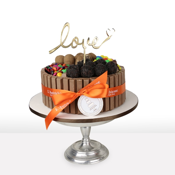Love KitKat Chocolate Cake! pastel para regalo