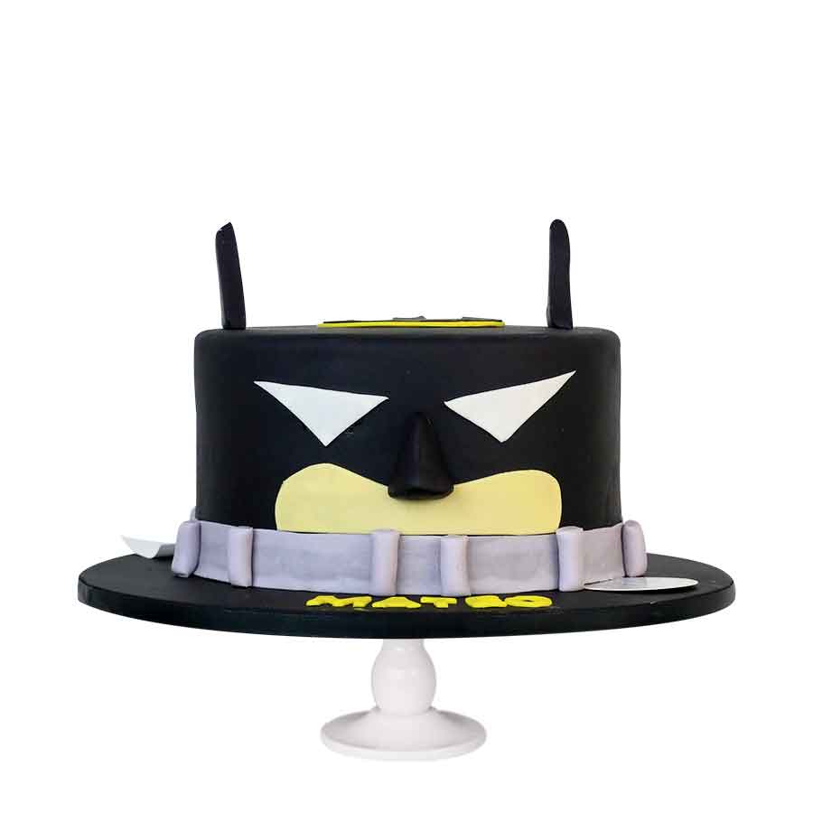 Batman Cake, Pastel con decoración de batman