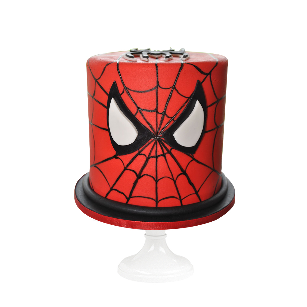 Spiderman Fan, pastel decorado del hombre araña