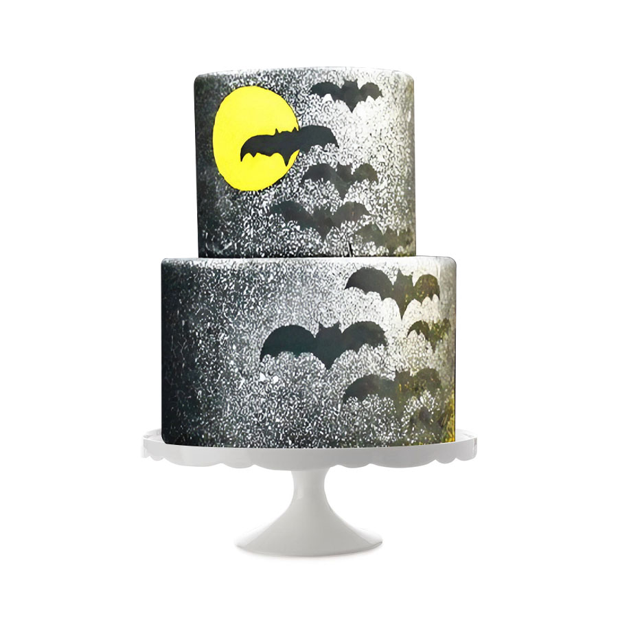 Silver Batman, pastel decorado de batman