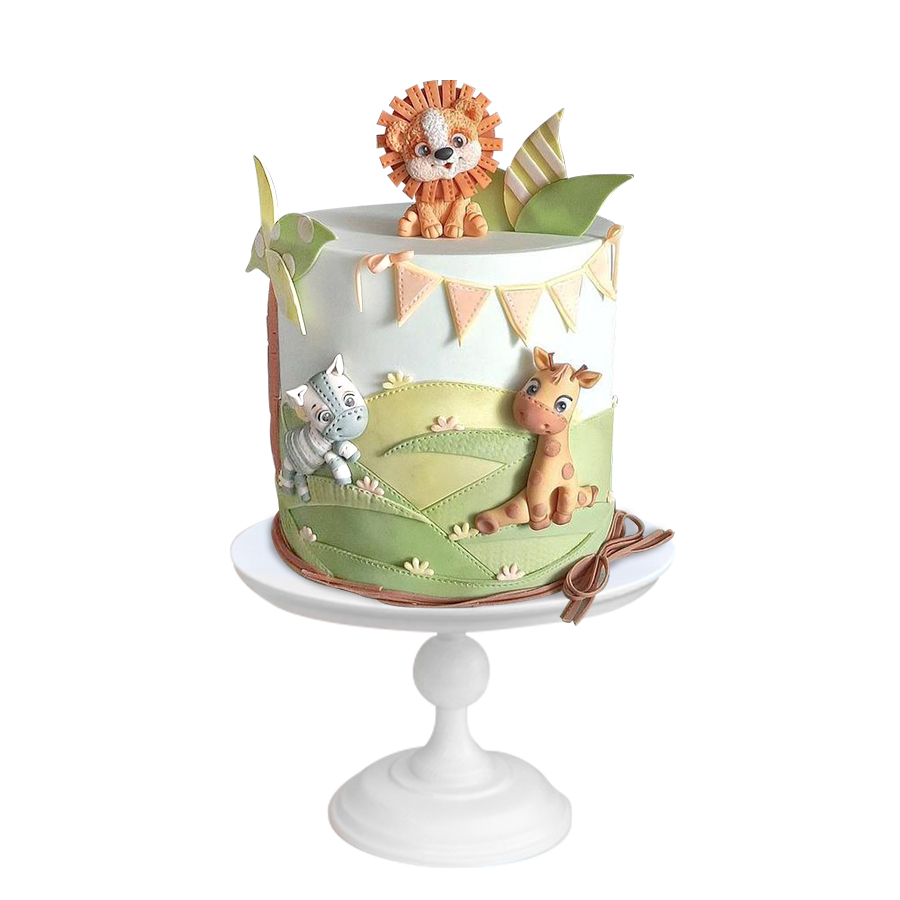 Baby Animals, pastel decorado infantil de animalitos