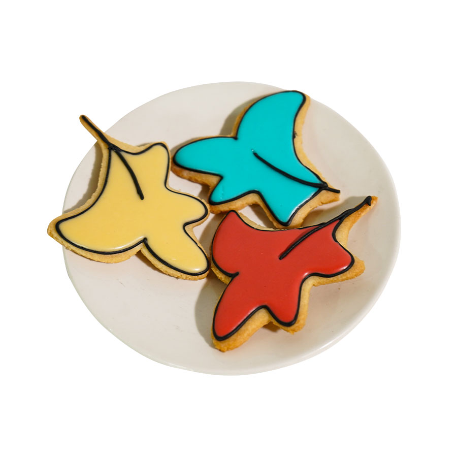 Heartstopper leaf cookies, galletas decoradas con temática de la serie