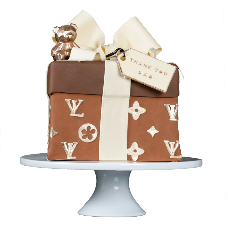 Father's day  Lv cake box - pastel del dia del padre de LV