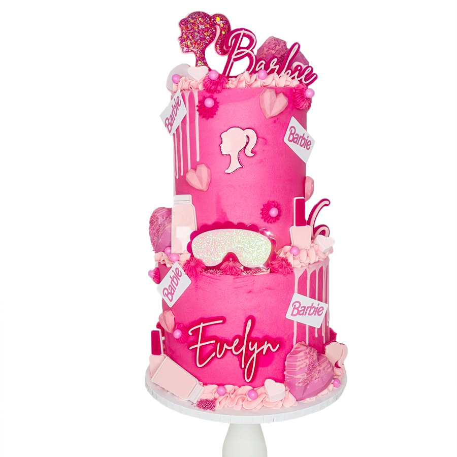 Barbie candy world cake, pastel del mundo dulce de Barbie