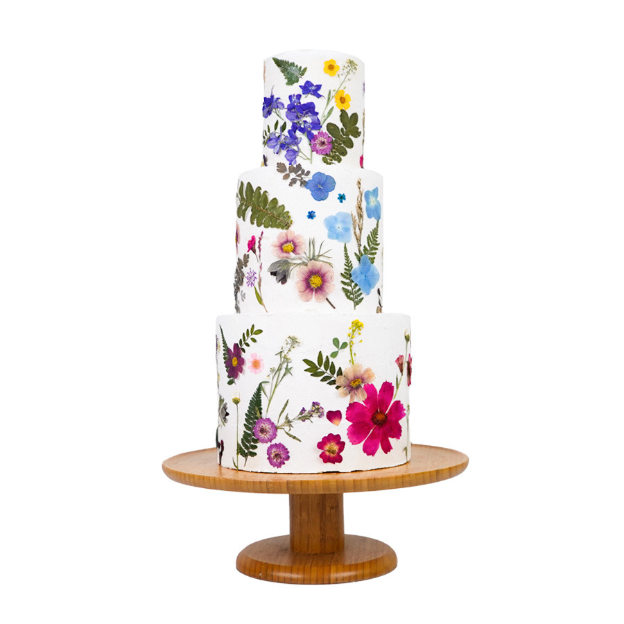Pastel Flores Naturales - Natural Flowers Cake