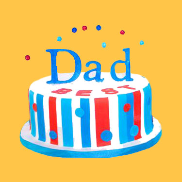 Best Dad - Pastel de día del padre -